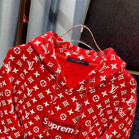 supreme x louis vuitton t shirt replica|Louis Vuitton supreme hoodie price.